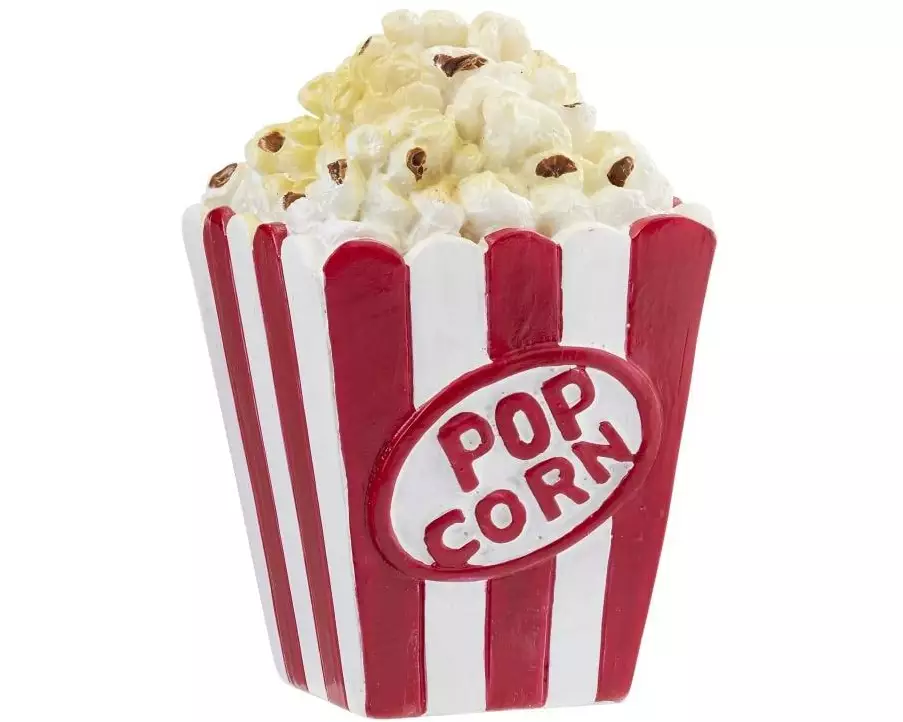 HobbyFun Mini-Lebensmittel Popcorn Tüte 4.5 x 3 cm