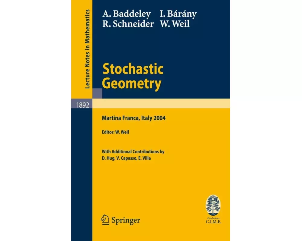 Stochastic Geometry