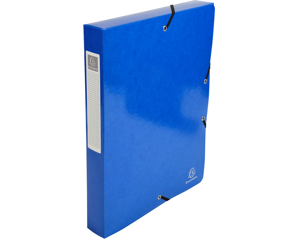 EXACOMPTA Sammelbox Iderama A4 59928E dunkelblau 240mm,320mm