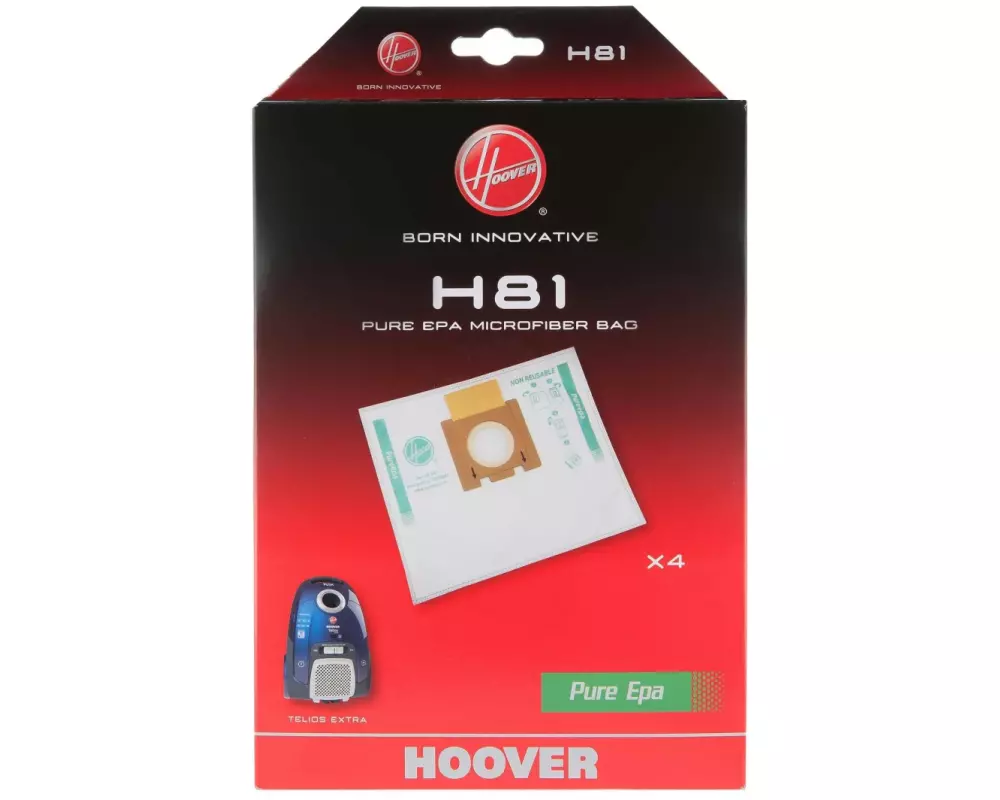 Hoover Staubfilterbeutel H81 4 Stück