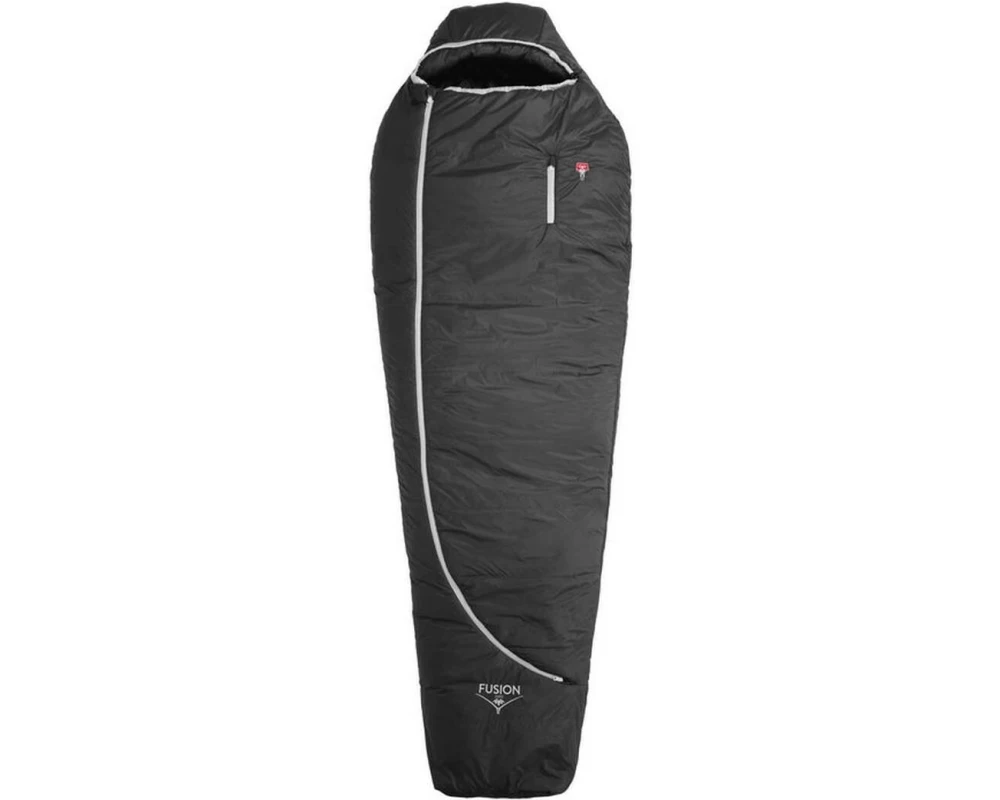 Grüezi Bag Schlafsack Fusion Zero -3 °C 178 cm, Schwarz