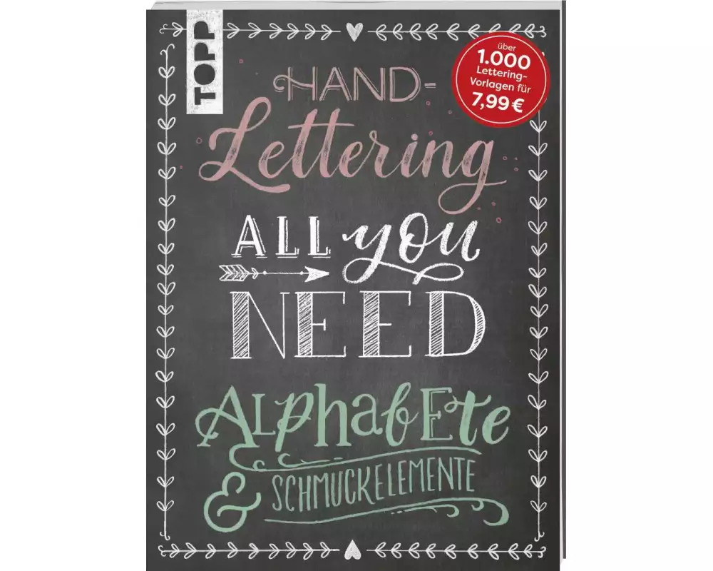 Handlettering All you need. Die schönsten Alphabete und Schmuckelemente