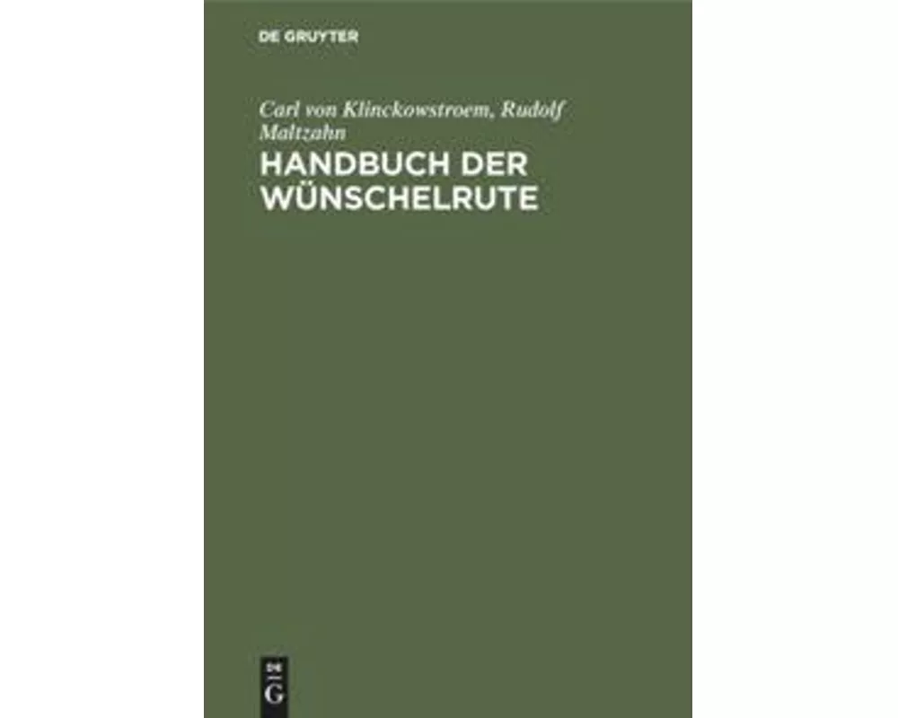 Handbuch der Wünschelrute