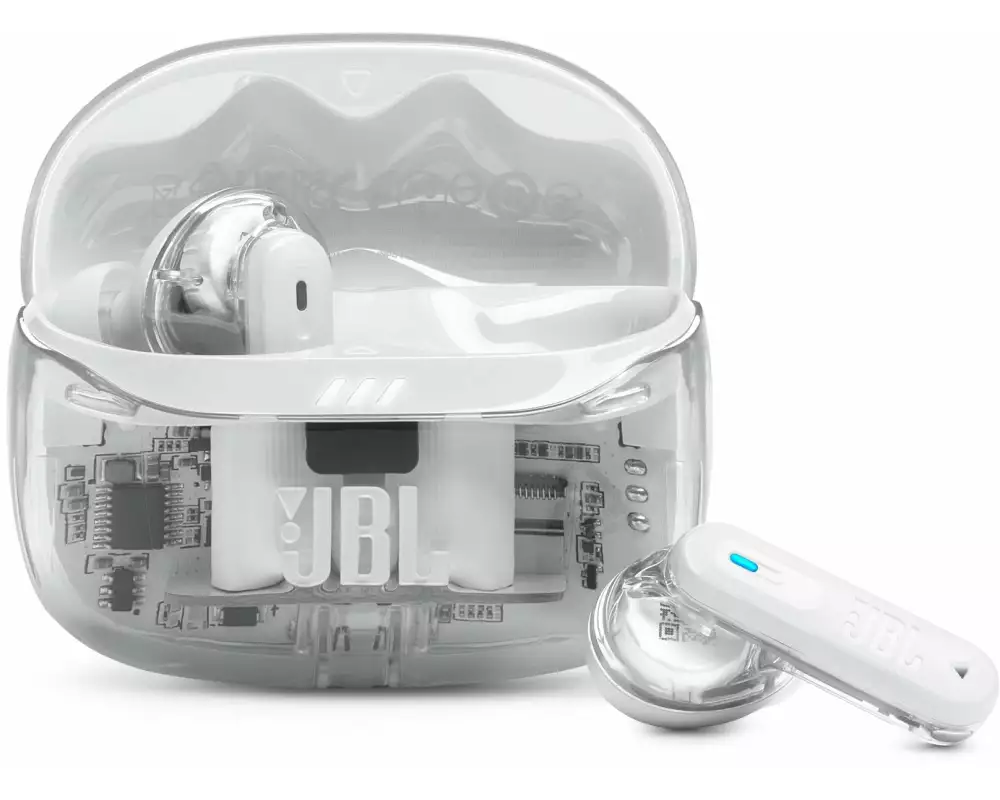 JBL True Wireless In-Ear-Kopfhörer Tune Beam 2 Weiss glanz