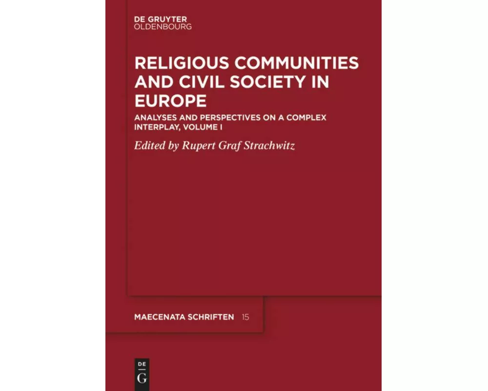 Religious Communities and Civil Society in Europe