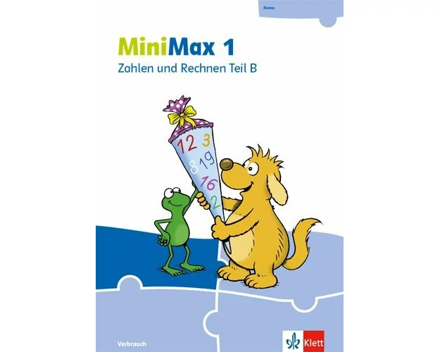 MiniMax 1. Themenheft Zahlen und Rechnen B - Verbrauchsmaterial Klasse 1