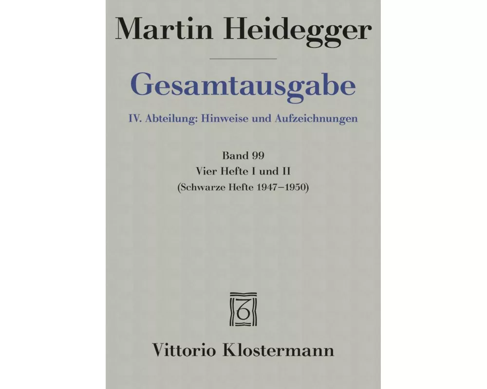 Vier Hefte I und II