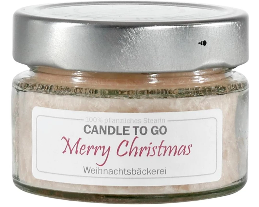 Candle Factory Duftkerze Candle to go Merry Christmas