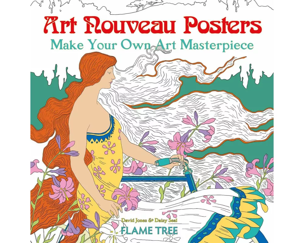 Art Nouveau Posters (Art Colouring Book)