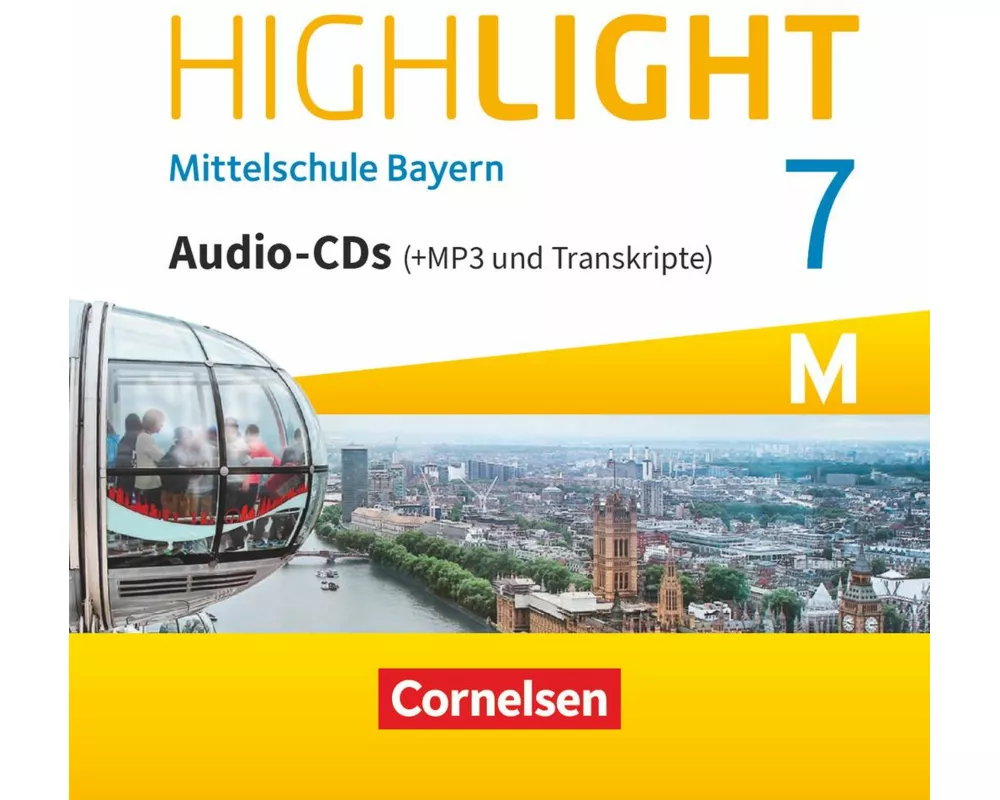 Highlight, Mittelschule Bayern, 7. Jahrgangsstufe, CD-Extra, Für M-Klassen - Audio-CDs mit MP3-Dateien