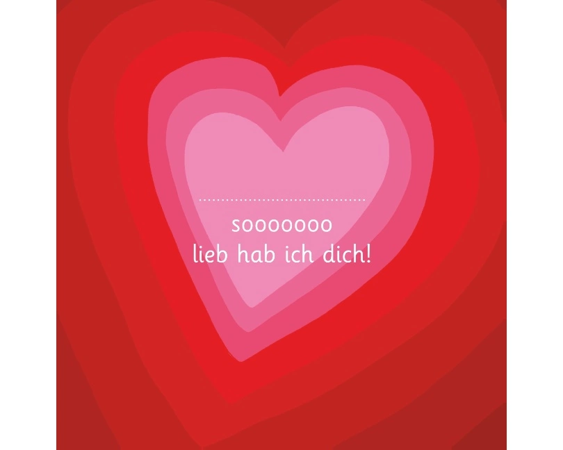 Sooooooo lieb hab ich dich! - Illustriert von Adrienne Barman