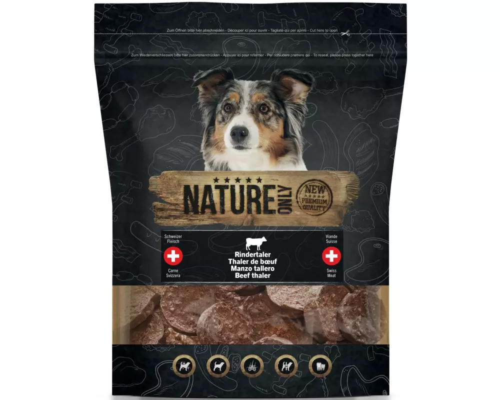 NATUREonly Kauartikel Rindertaler, 400 g