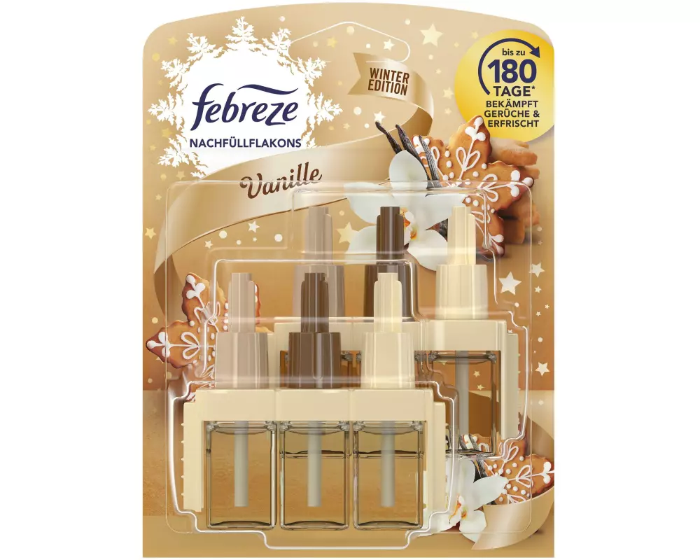 Febreze Duftstecker Nachfüller 3 Volution, Vanille DUO