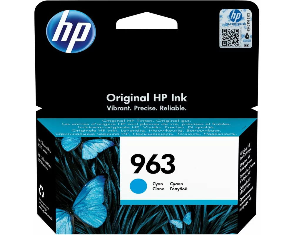 HP Tinte Nr. 963 (3JA23AE) Cyan
