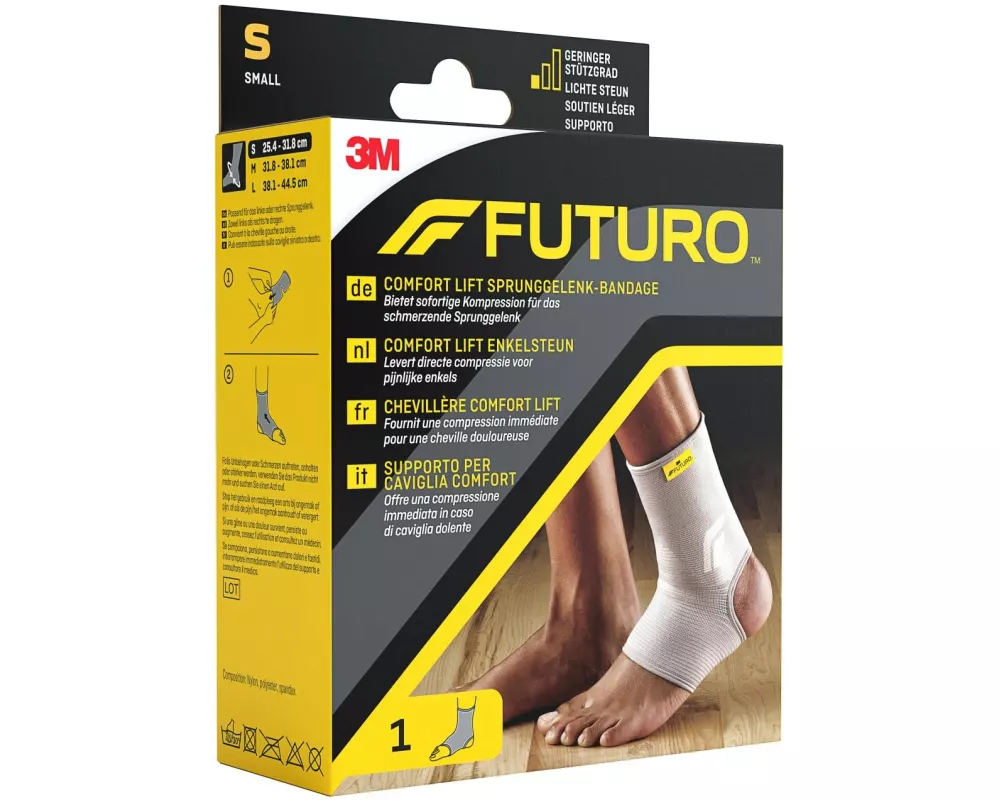 3M Futuro Comfort Lift Sprunggelenk-Bandage S 1 Stück