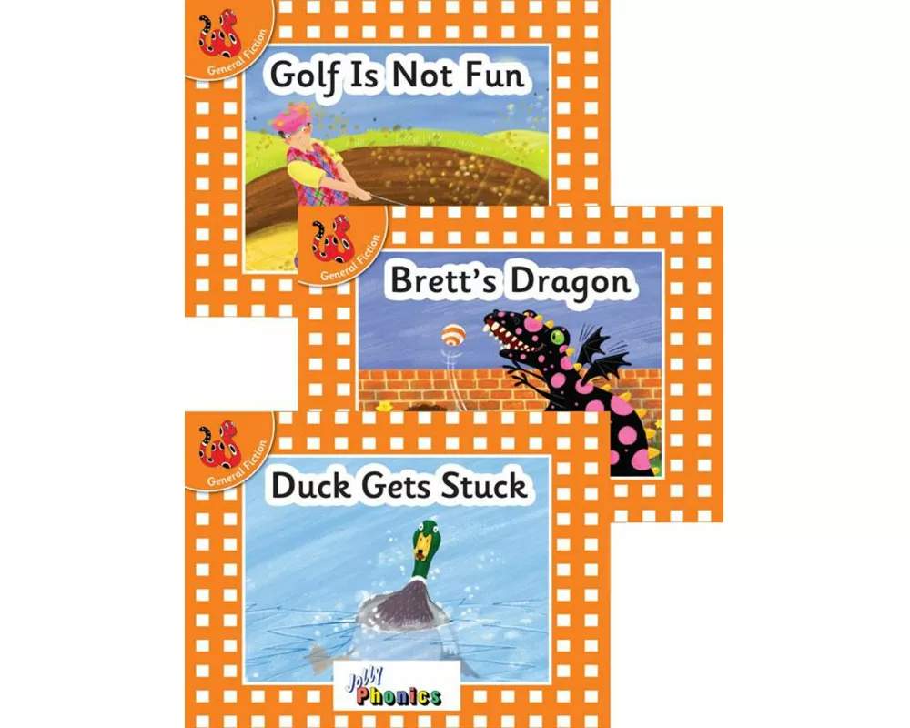 Jolly Phonics Orange Level Readers Set 3