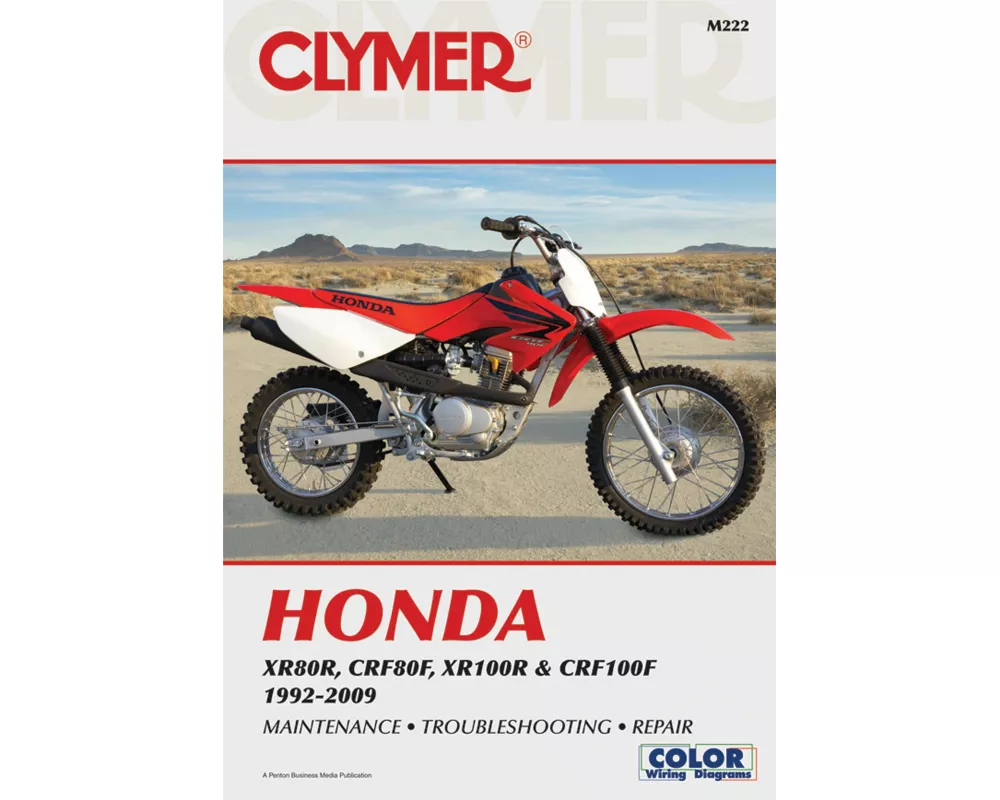 Honda XR & CRF Motorcycle (1992-2009) Service and Repair Manual
