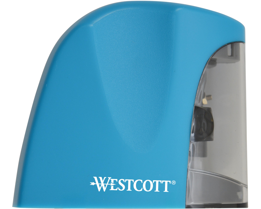 WESTCOTT Anspitzer 8mm E-5504300 blau batteriebetrieben