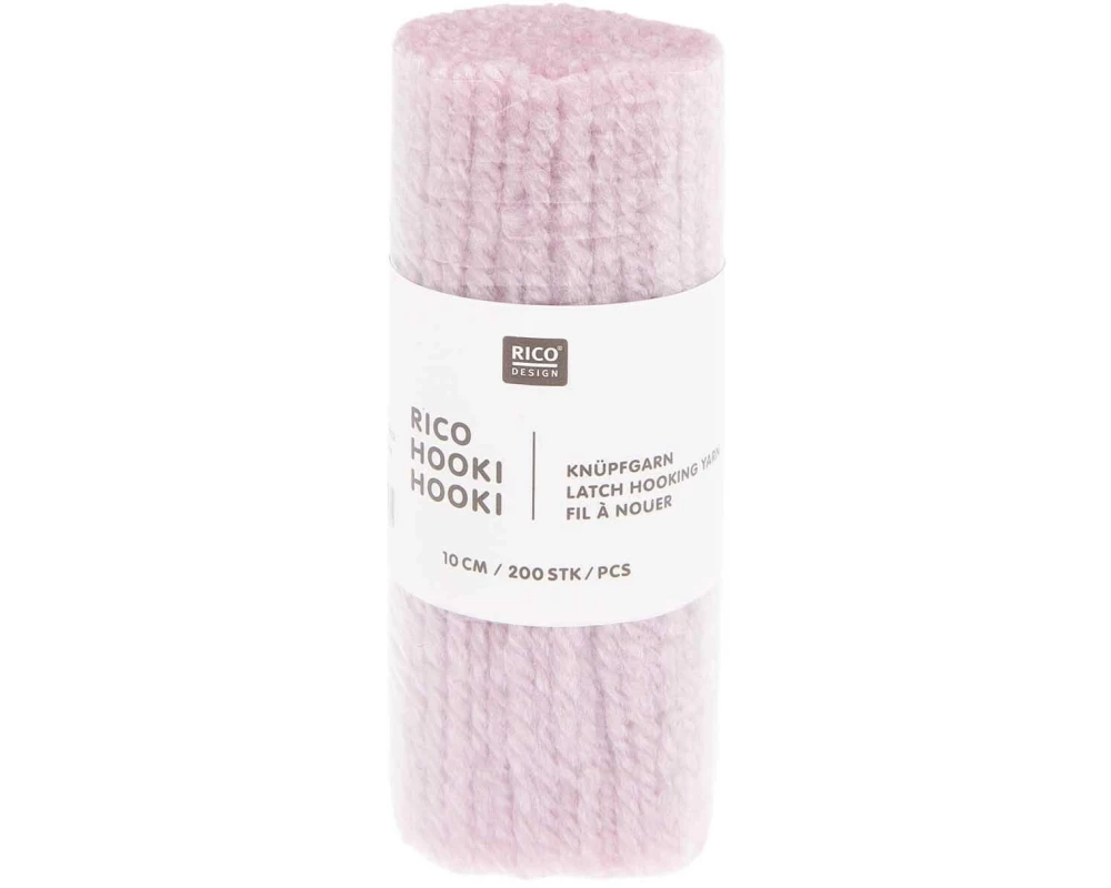 Rico Design Hooki Knüpfgarn Flieder