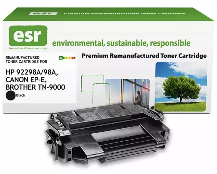 ESR Toner cartridge compatible with Brother TN-9000BK black remanufactured 6.800 pages