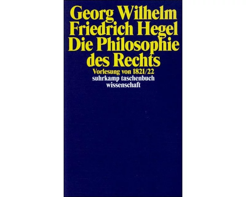 Die Philosophie des Rechts
