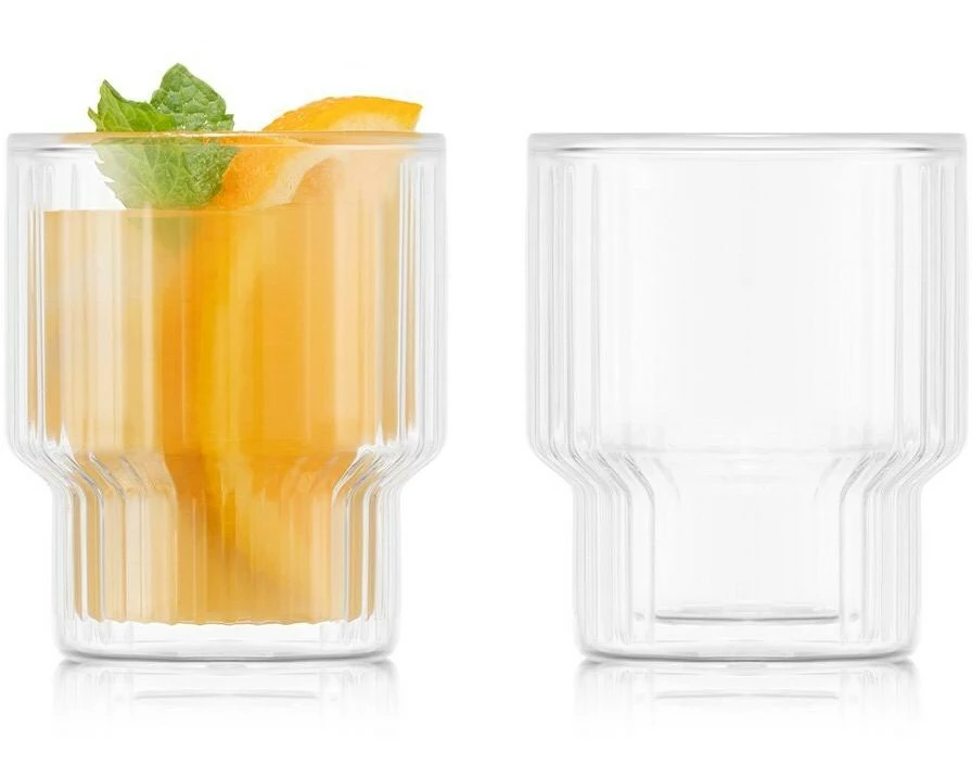 Bodum Trinkglas Navalia 2er Set Transparent, 0.15 l