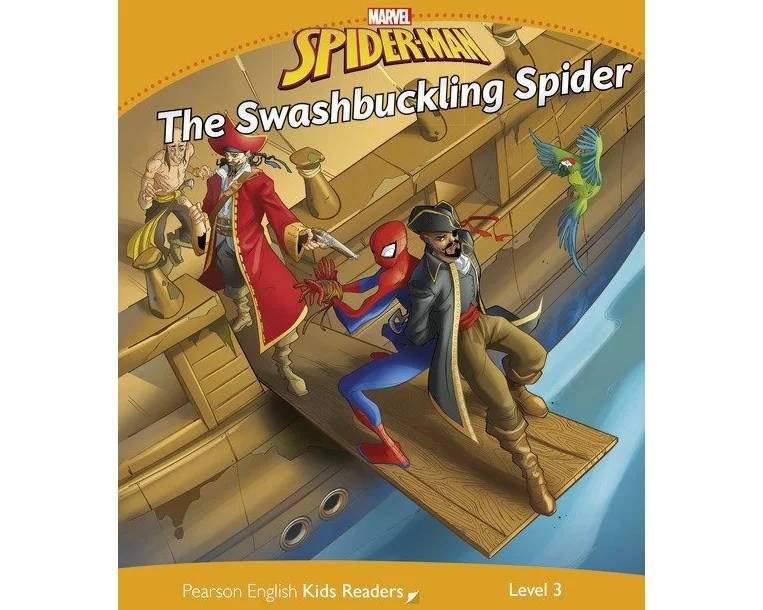 Pearson English Kids Readers Level 3: Marvel Spider-Man - The Swashbuckling Spider