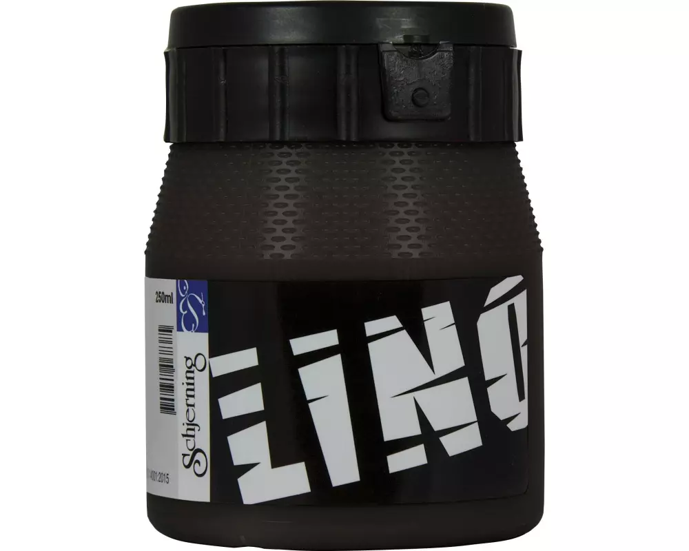Schjerning Bastelfarbe Lino 250 ml, Schwarz