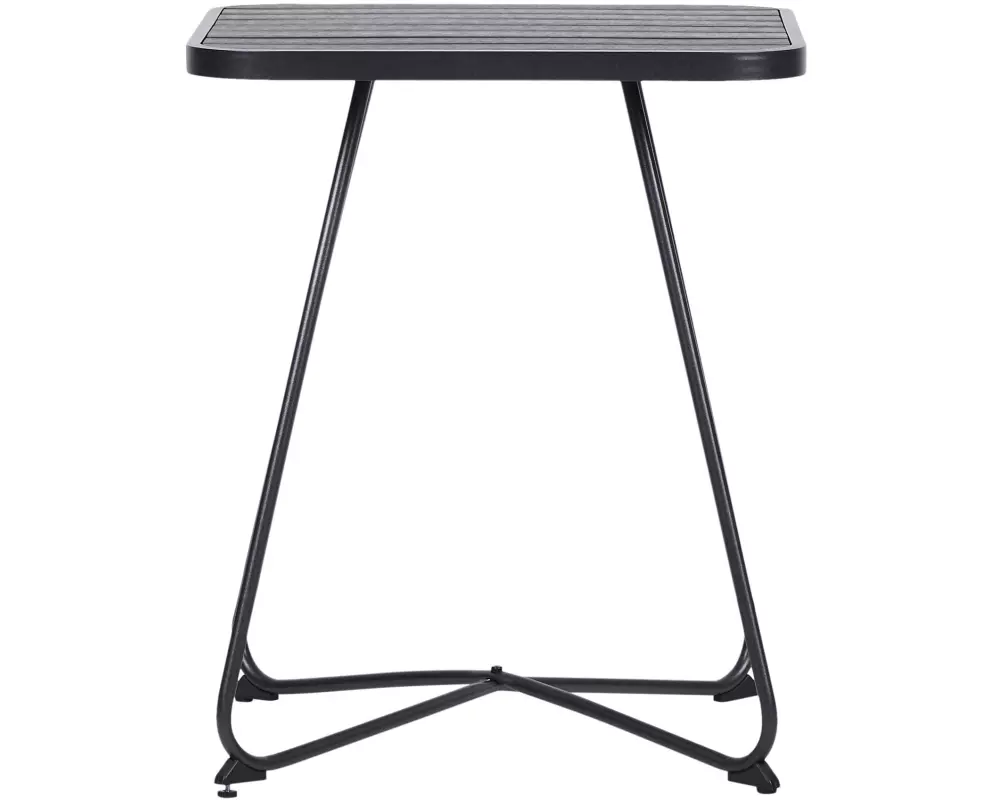 Schou Tisch Frederik, 58 x 58 cm, Schwarz