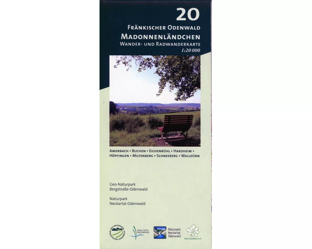 Fränkischer Odenwald - Madonnenländchen 1:20.000