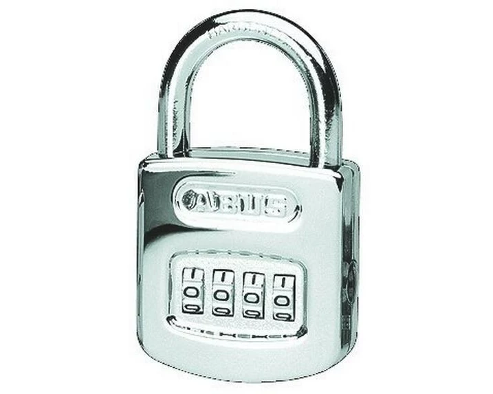 Abus 160 Silber Stahl