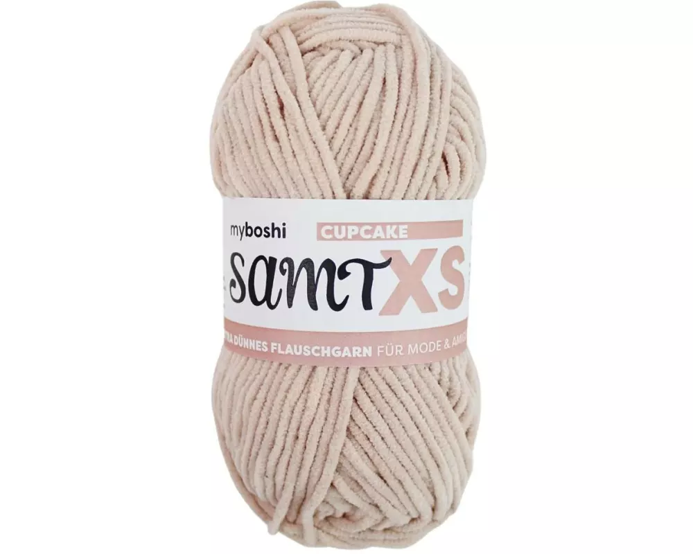 myBoshi Wolle Chenille Samt XS Cupcake