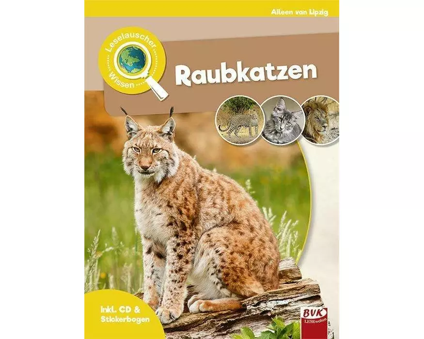 Leselauscher Wissen: Raubkatzen (inkl. CD)
