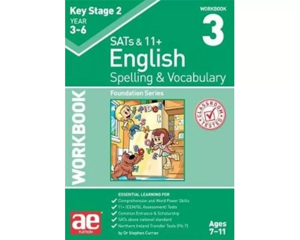 KS2 Spelling & Vocabulary Workbook 3