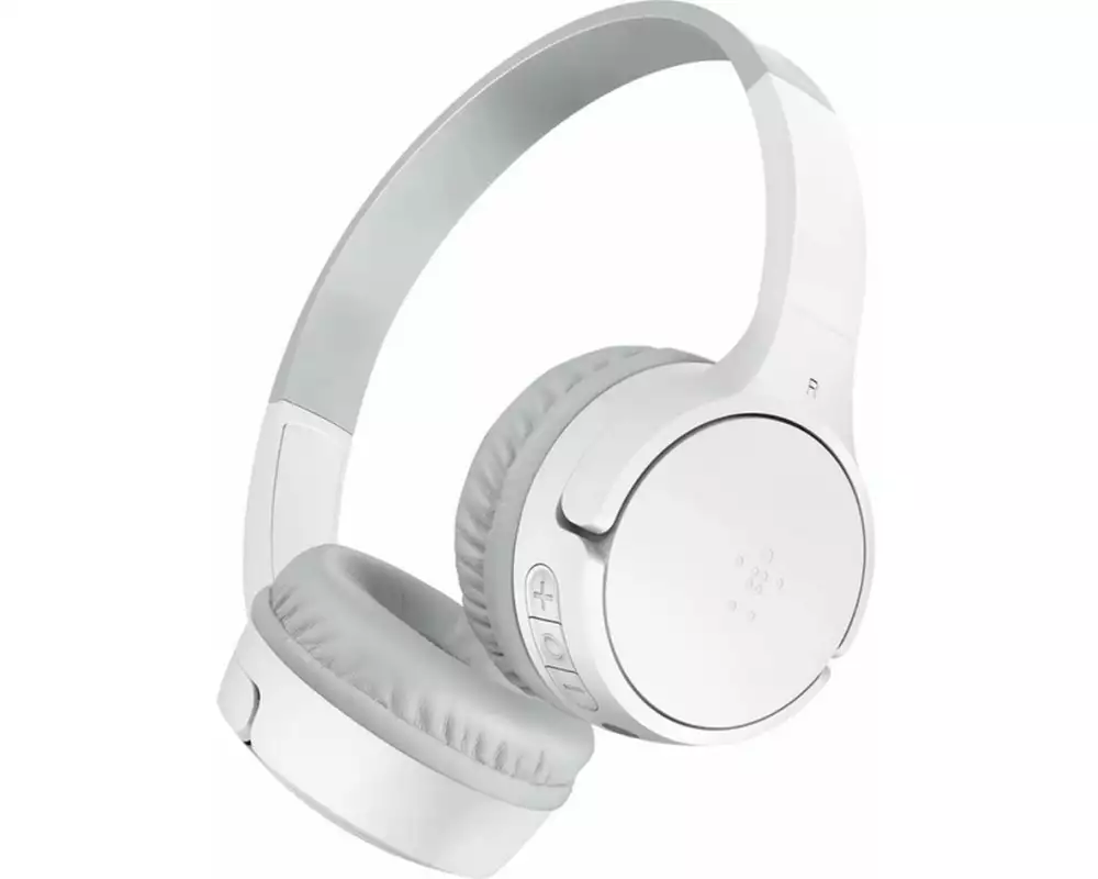 Belkin Wireless On-Ear-Kopfhörer SoundForm Mini Weiss