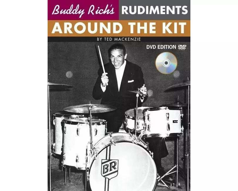 Buddy Rich's Rudiments Around the Kit Book/Online Audio