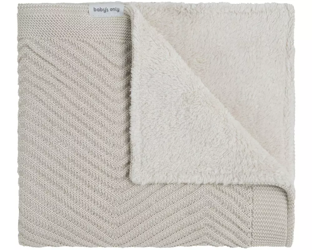 baby's only Babydecke Teddyfutter Warm Linen