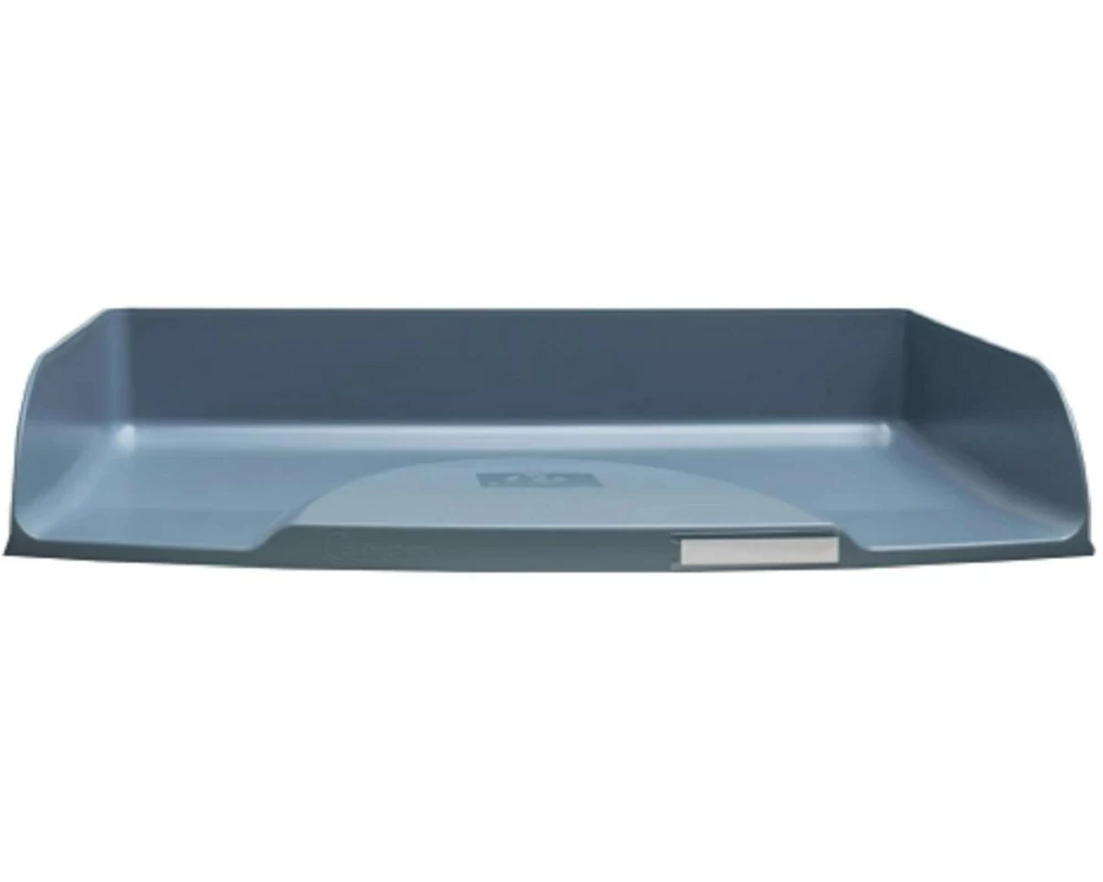 Exacompta Dokumentenablage Combo Styli AutentiK, A4+ Quer, Blaugrau