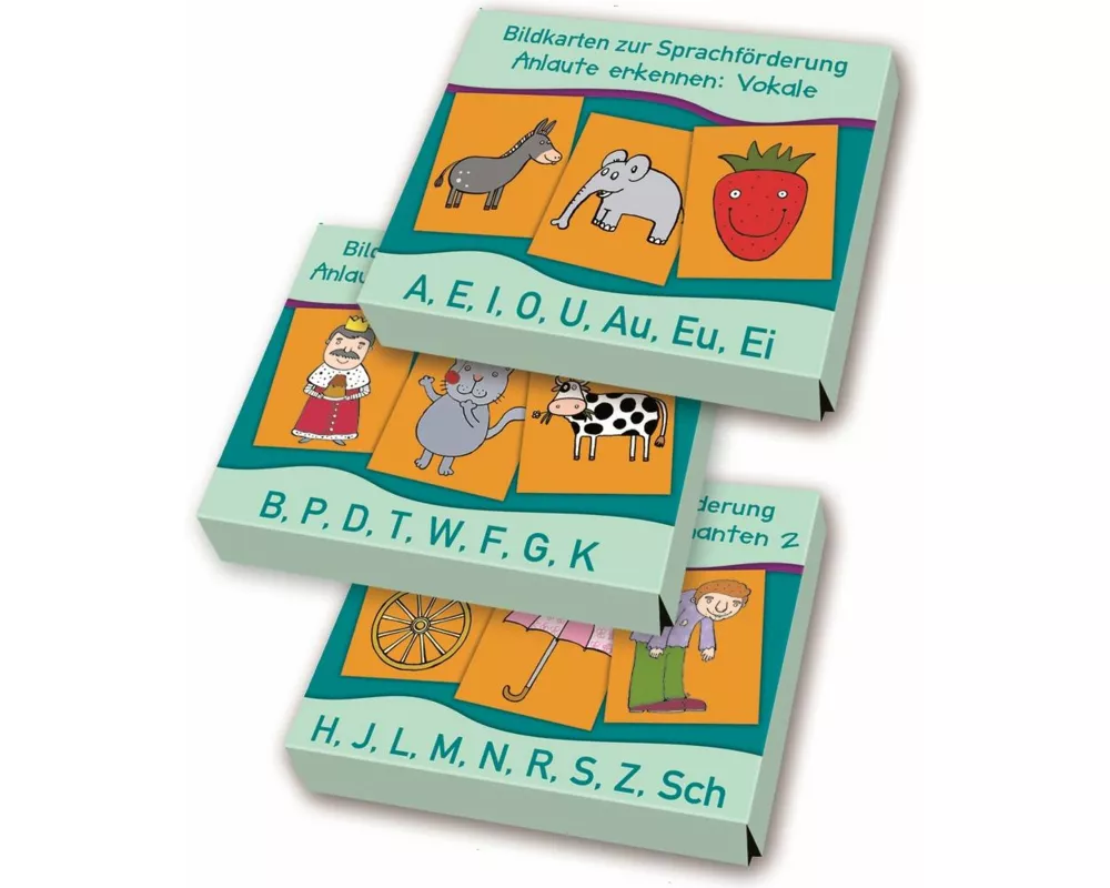 Paket: Bildkarten „Anlaute erkennen"