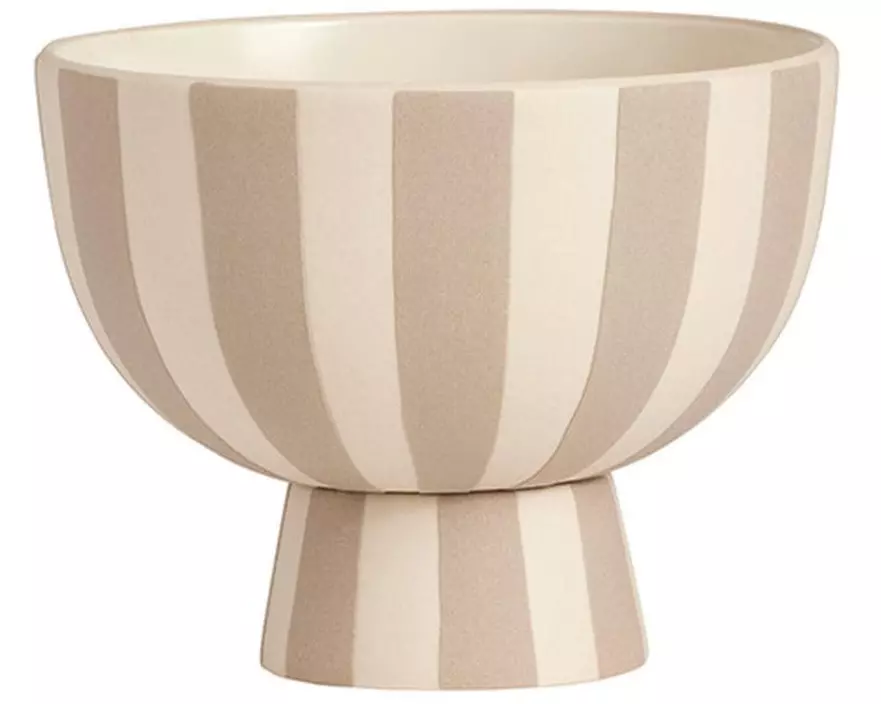 OYOY Dekoschale Toppu Mini Ø 12.6 cm, Clay