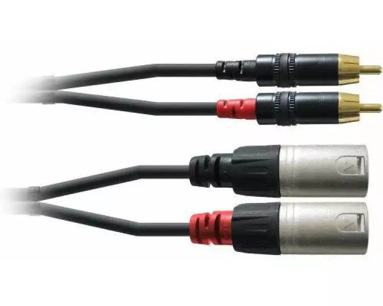 Cordial Audio-Kabel CFU 3 MC Cinch - XLR 3 m