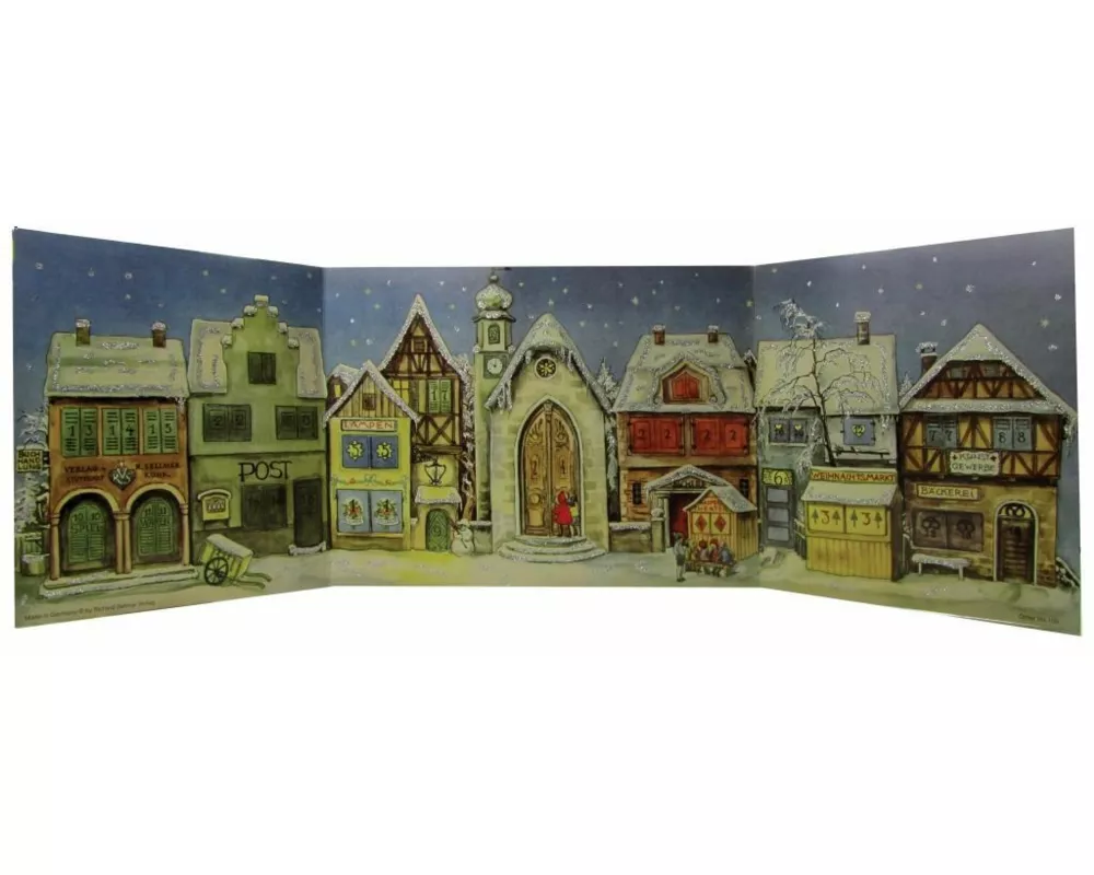 Adventskalender "Die Kleine Stadt von 1946"