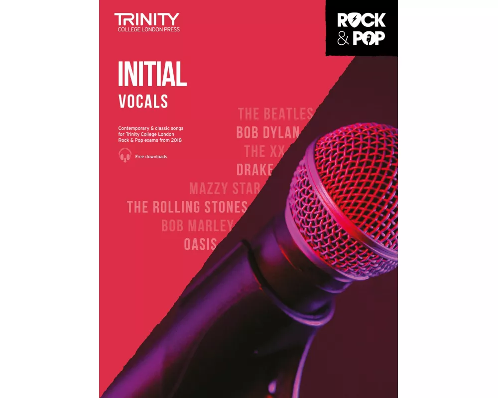 Trinity College London Rock & Pop 2018 Vocals Initial Grade