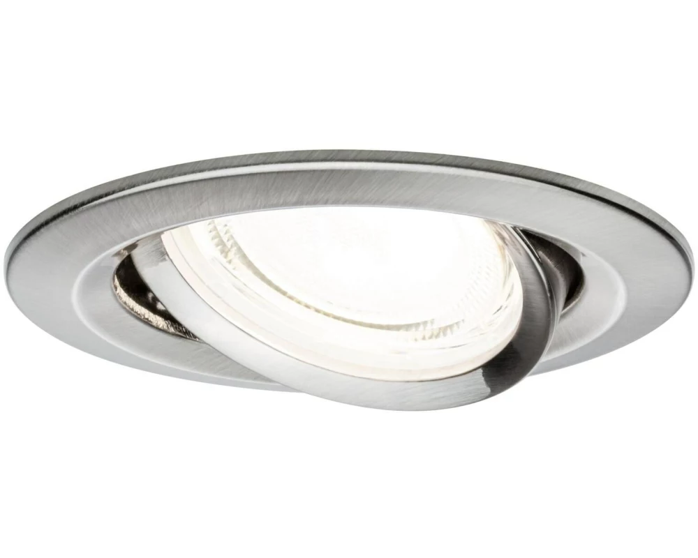 Paulmann Einbauleuchte LED Nova Coin Eisen gebürstet