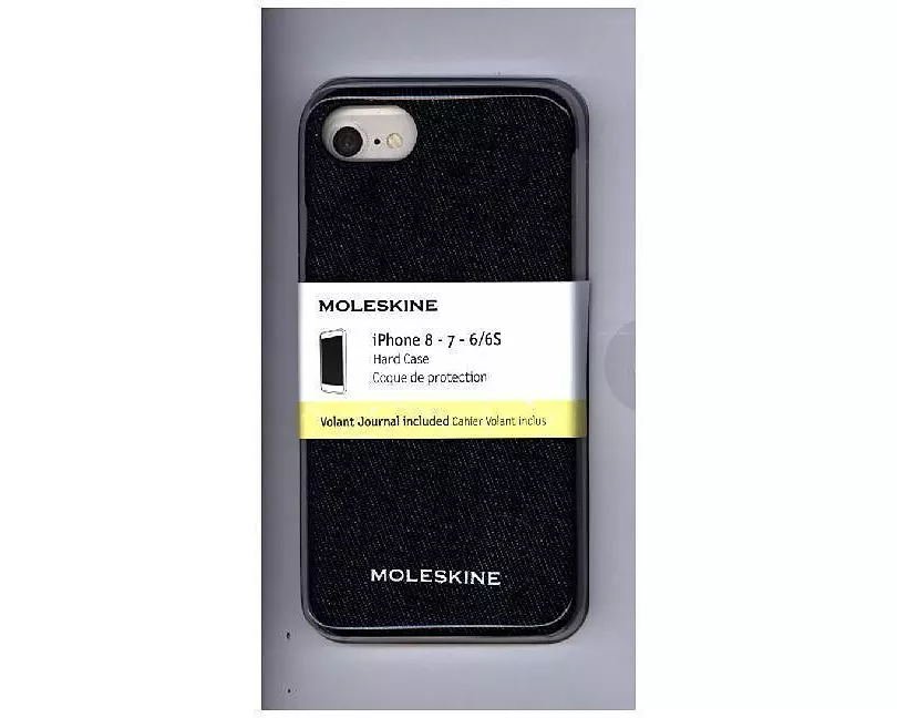 Moleskine Denim Hard Case for Iphone 6/6S/7/8, Prussian Blue