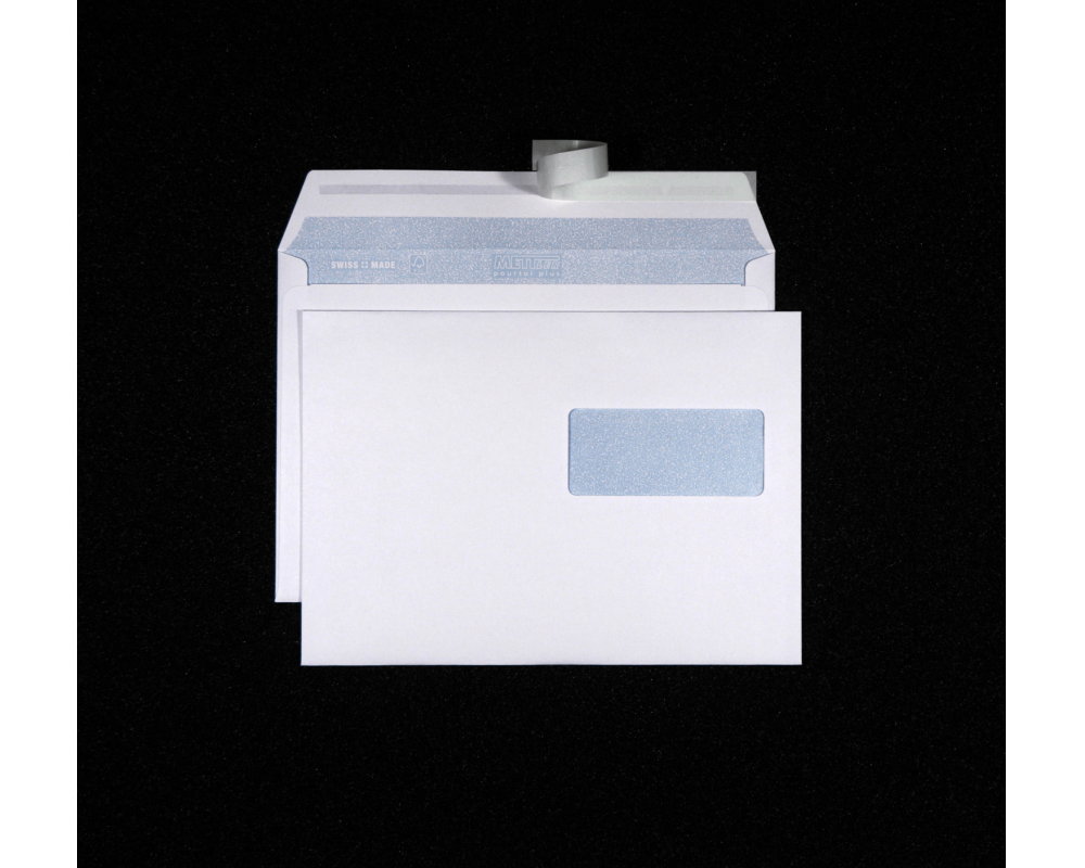 METTLER Couvert Fenster rechts C5 8084 100g, ultraweiss 500 Stk.