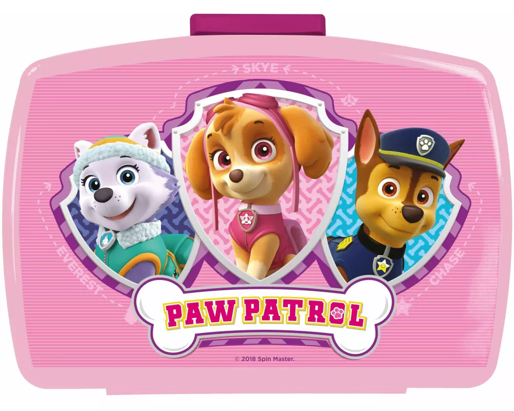 Paw Patrol Girls Brotdose mit Einsatz