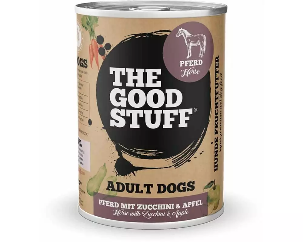 The Goodstuff Nassfutter Pferd & Zucchini Adult 400g