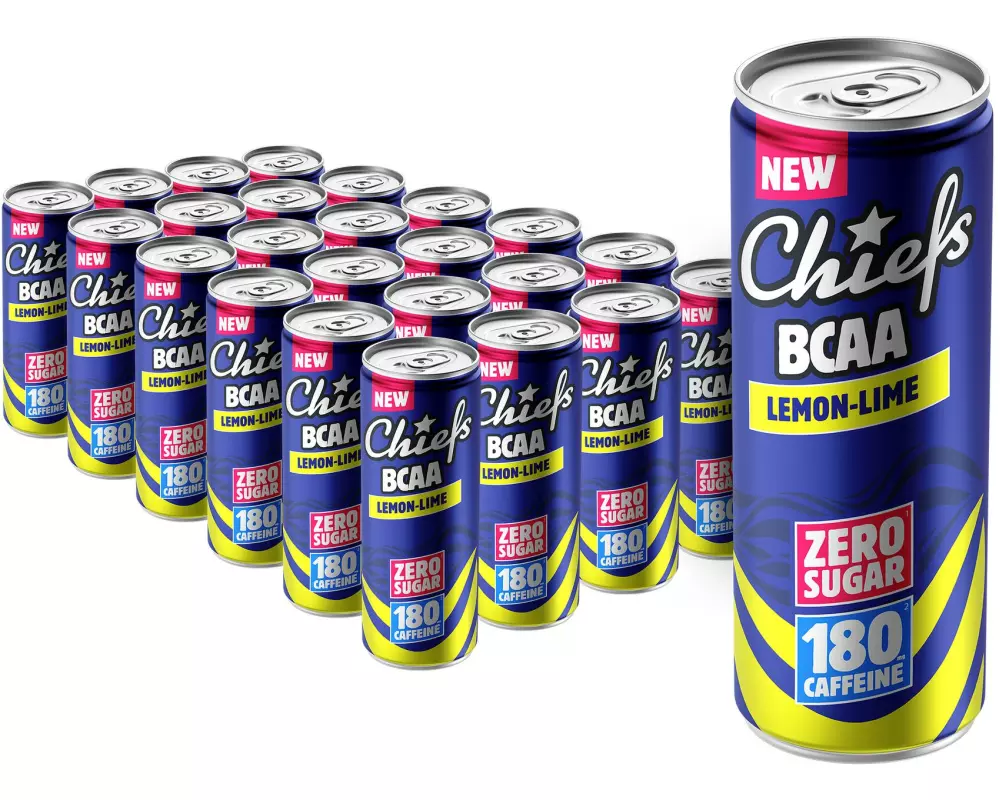 Chiefs BCAA Drink Lemon Lime Zitrone-Limette, 330 ml