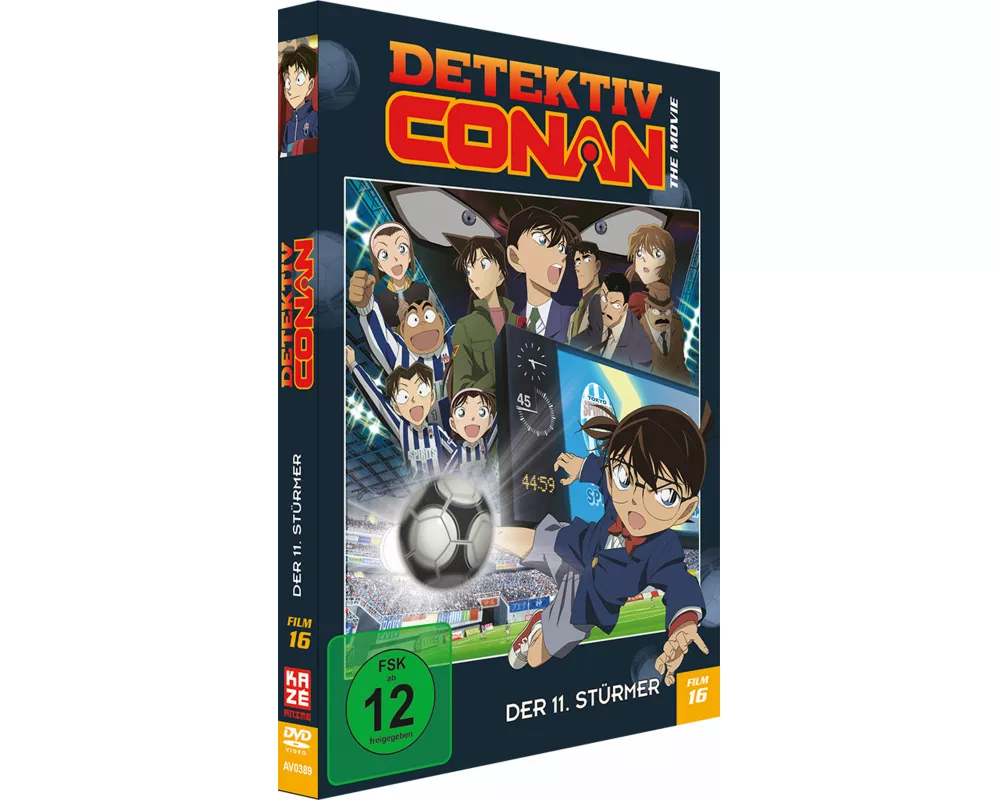 Detektiv Conan - 16. Film: Der 11. Stürmer - DVD
